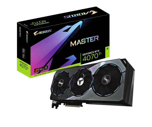 כרטיס מסך AORUS GeForce RTX 4070 Ti MASTER 12G