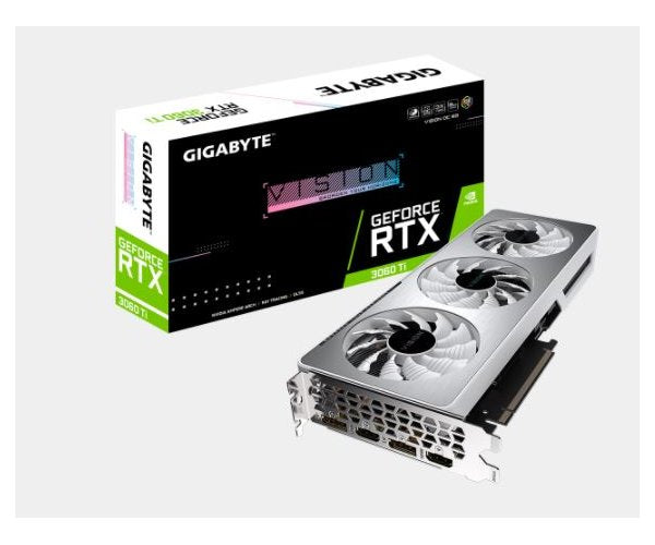 כ. מסך GIGABYTE GeForce RTX 3060 Ti VISION OC 8GB 2.0 GDDR6 LHR