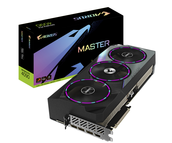 כרטיס מסך Gigabyte Nvidia RTX 4090 AORUS MASTER 24GB PCIE4.0