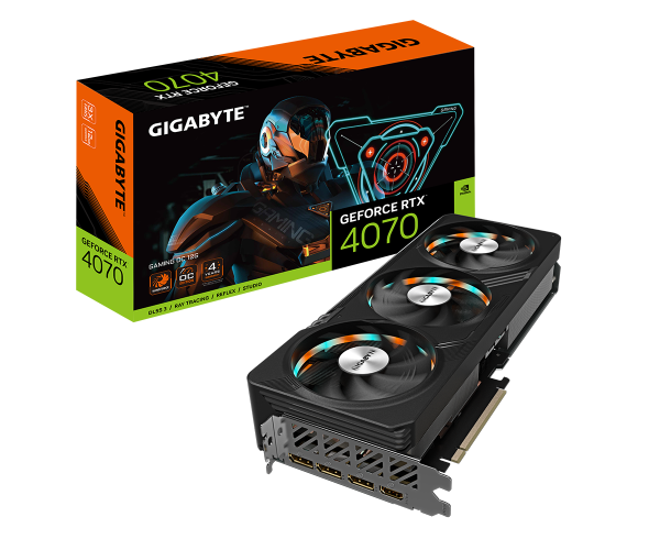 כרטיס מסך Gigabyte RTX 4070 Gaming OC 12 GB 192Bit