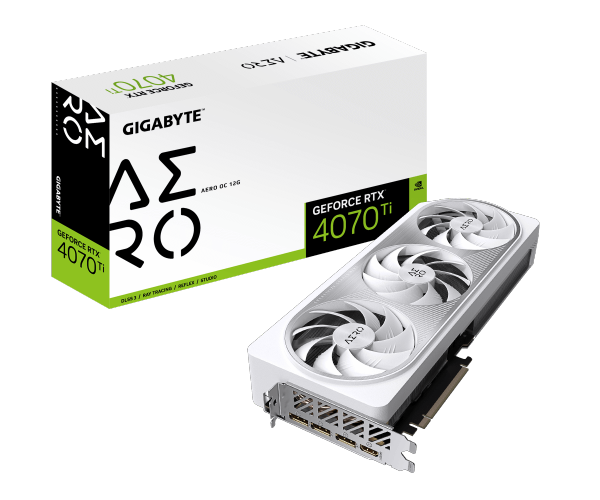 כרטיס מסך Gigabyte RTX 4070 Ti AERO OC V2 12GB