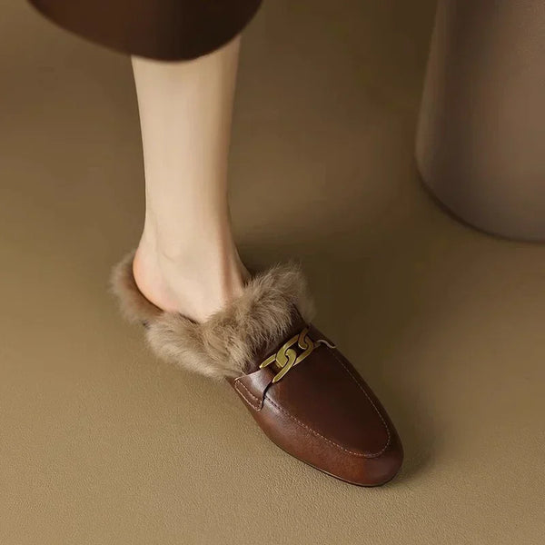 Fur Sandals CLARA