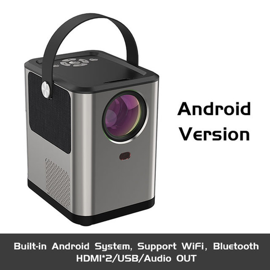 BBQ4 Full HD 1080P Projector Android Bluetooth Home Theater Cinema Hdmi-Compatible USB Proyector Beamer
