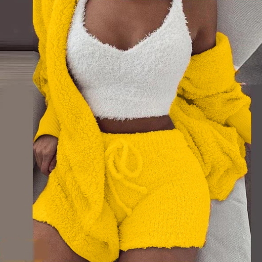 Cozy Knitted 3-piece Set-Inspiring Wave