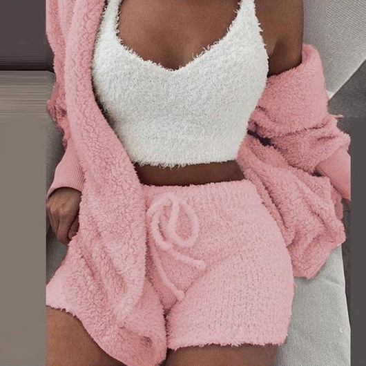 Cozy Knitted 3-piece Set-Inspiring Wave